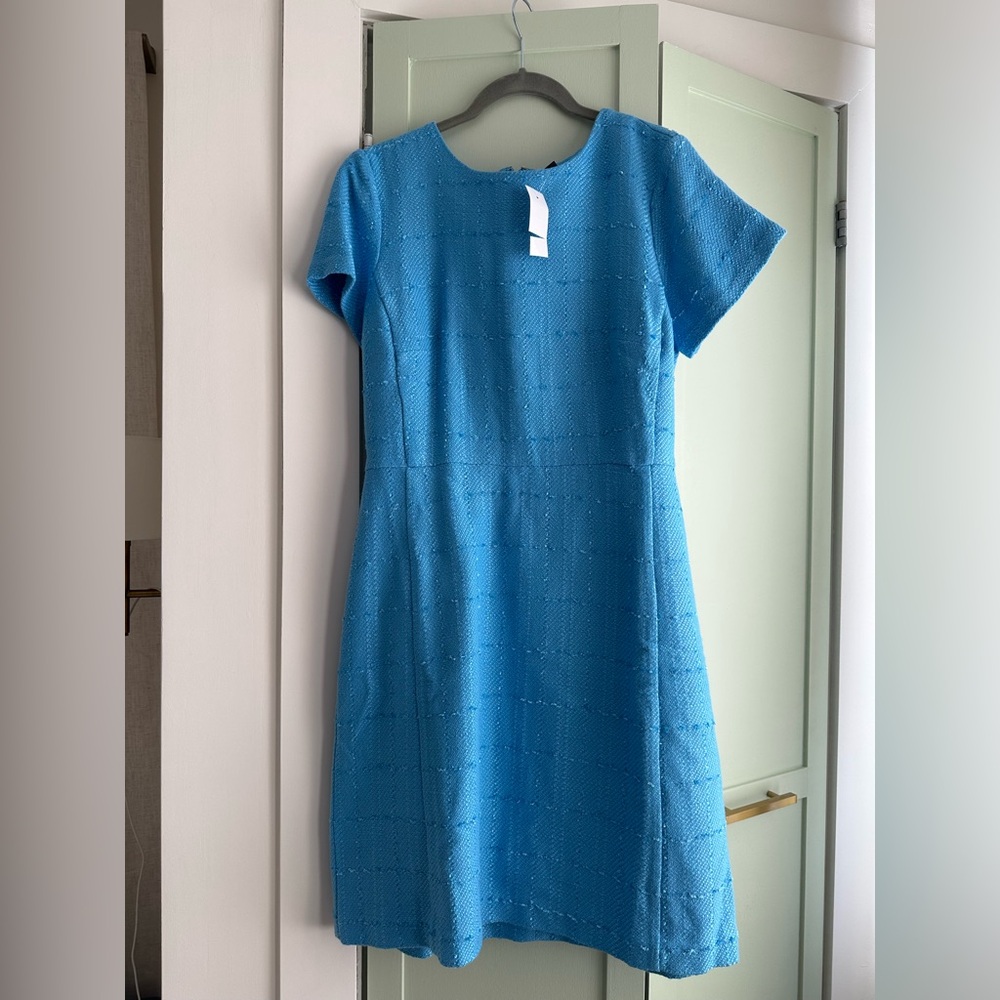 Ann Taylor A Line Tweed Dress with Belt BNWT